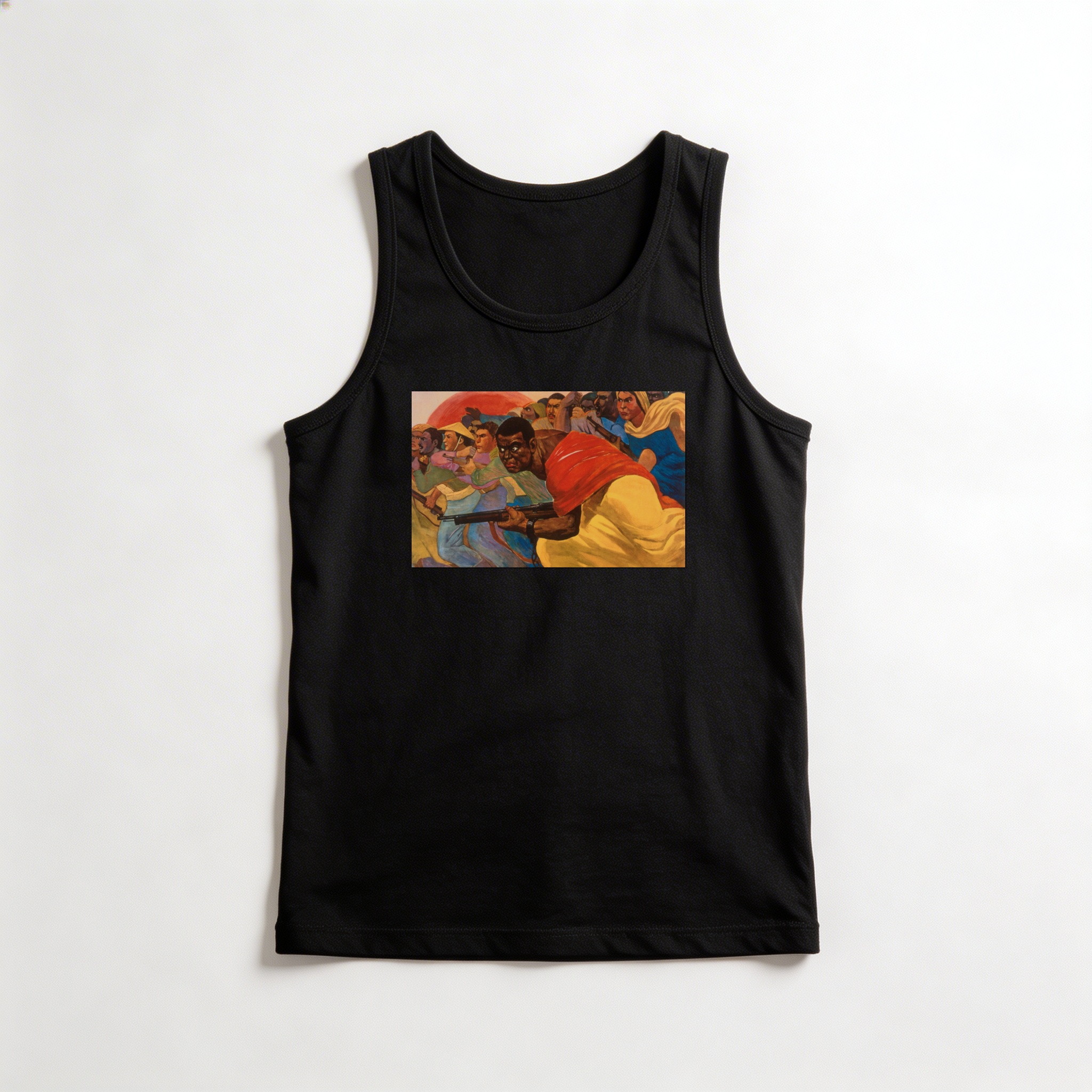 Camiseta_regata_preto_que_isso_camarada_-_Apoie_a_luta_anti-imperialista_da_Asia_Africa_e_America_Latina | Apoie a luta anti-imperialista da Ásia, África e América Latina