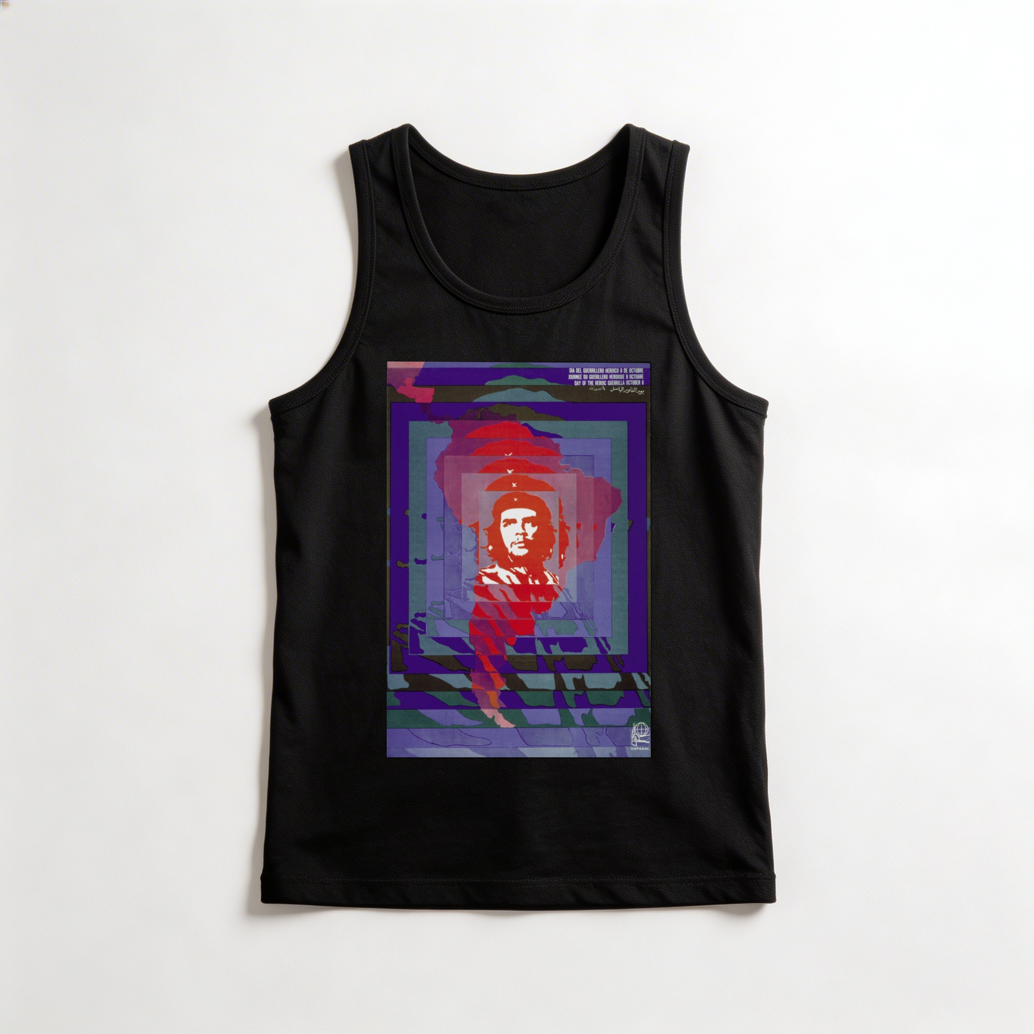 Camiseta_regata_preto_que_isso_camarada_-_Dia_do_guerrilheiro_heroico | Dia do guerrilheiro heroico