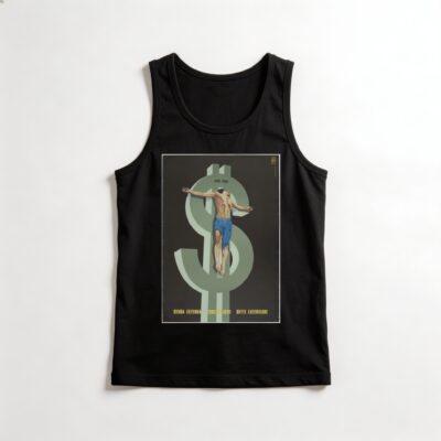 Camiseta_regata_preto_que_isso_camarada_-_Divida_externa_crucifica_o_Terceiro_Mundo | Dívida externa crucifica o Terceiro Mundo