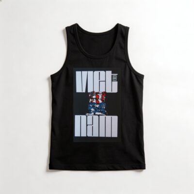 Camiseta_regata_preto_que_isso_camarada_-_Vietna_-_Rene_Mederos_1967 | Vietnã - René Mederos 1967