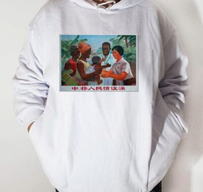 Moletom_branco_que_isso_camarada_-_Amizade_entre_os_povos_da_China_e_da_Africa_e_profunda | Amizade entre os povos da China e da África é profunda