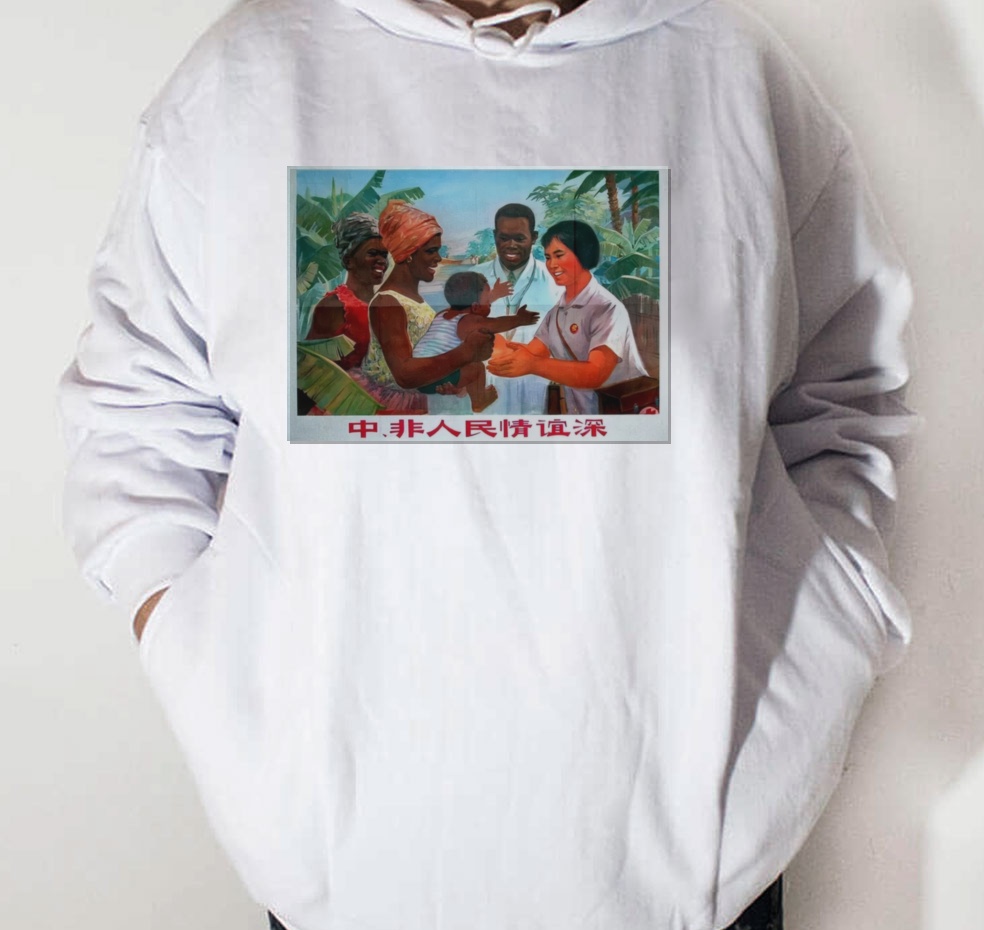 Moletom_branco_que_isso_camarada_-_Amizade_entre_os_povos_da_China_e_da_Africa_e_profunda | Amizade entre os povos da China e da África é profunda
