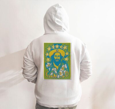 Moletom_branco_que_isso_camarada_-_Camilo_Cienfuegos_pop_art | Camilo Cienfuegos pop art