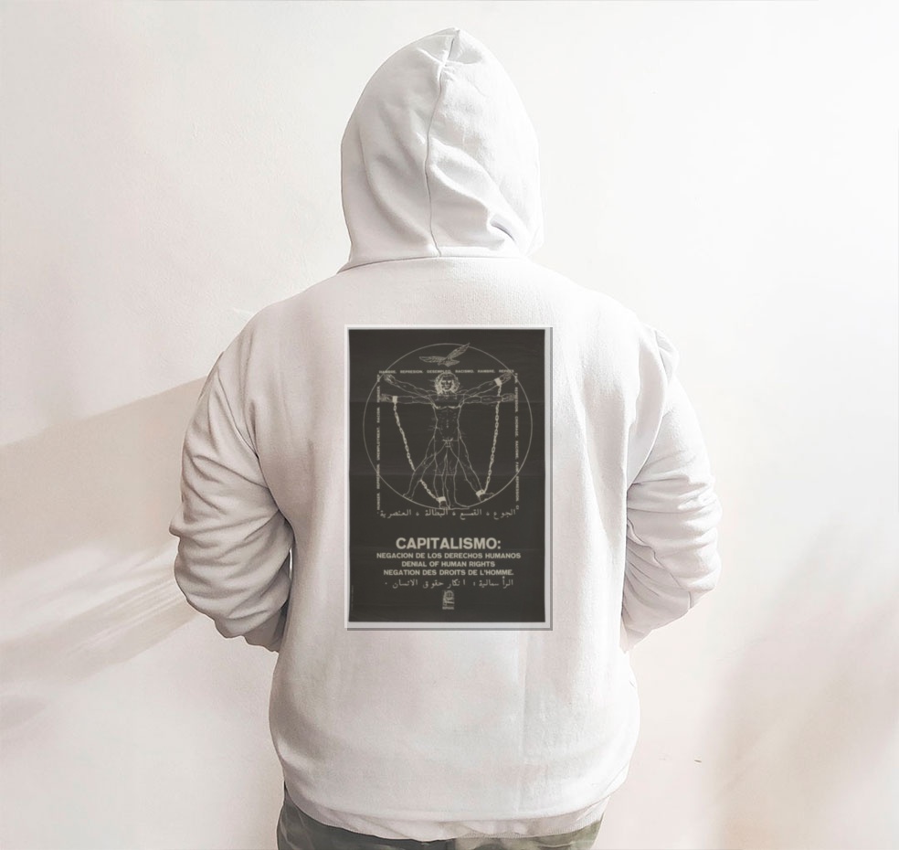 Moletom_branco_que_isso_camarada_-_Capitalismo_negacao_dos_direitos_humanos | Capitalismo: negação dos direitos humanos