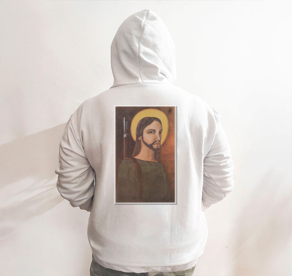 Moletom_branco_que_isso_camarada_-_Cristo_guerrilheiro_-_Alfredo_Rostgaard_1969 | Cristo guerrilheiro - Alfredo Rostgaard 1969