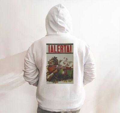 Moletom_branco_que_isso_camarada_-_Esteja_alerta | Esteja alerta