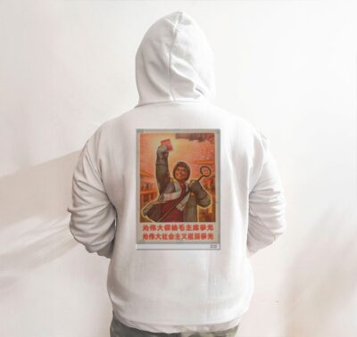 Moletom_branco_que_isso_camarada_-_Honre_o_grande_lider_Mao | Honre o grande líder Mao