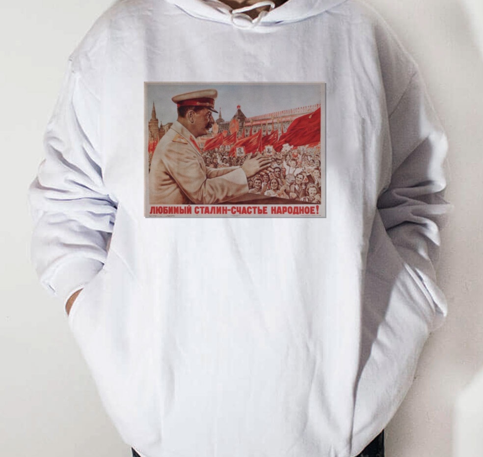 Moletom_branco_que_isso_camarada_-_Stalin_e_a_felicidade_do_povo | Stálin é a felicidade do povo