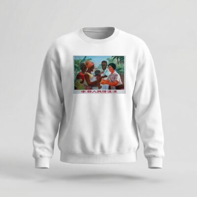 Moletom_careca_branco_que_isso_camarada_-_Amizade_entre_os_povos_da_China_e_da_Africa_e_profunda | Amizade entre os povos da China e da África é profunda