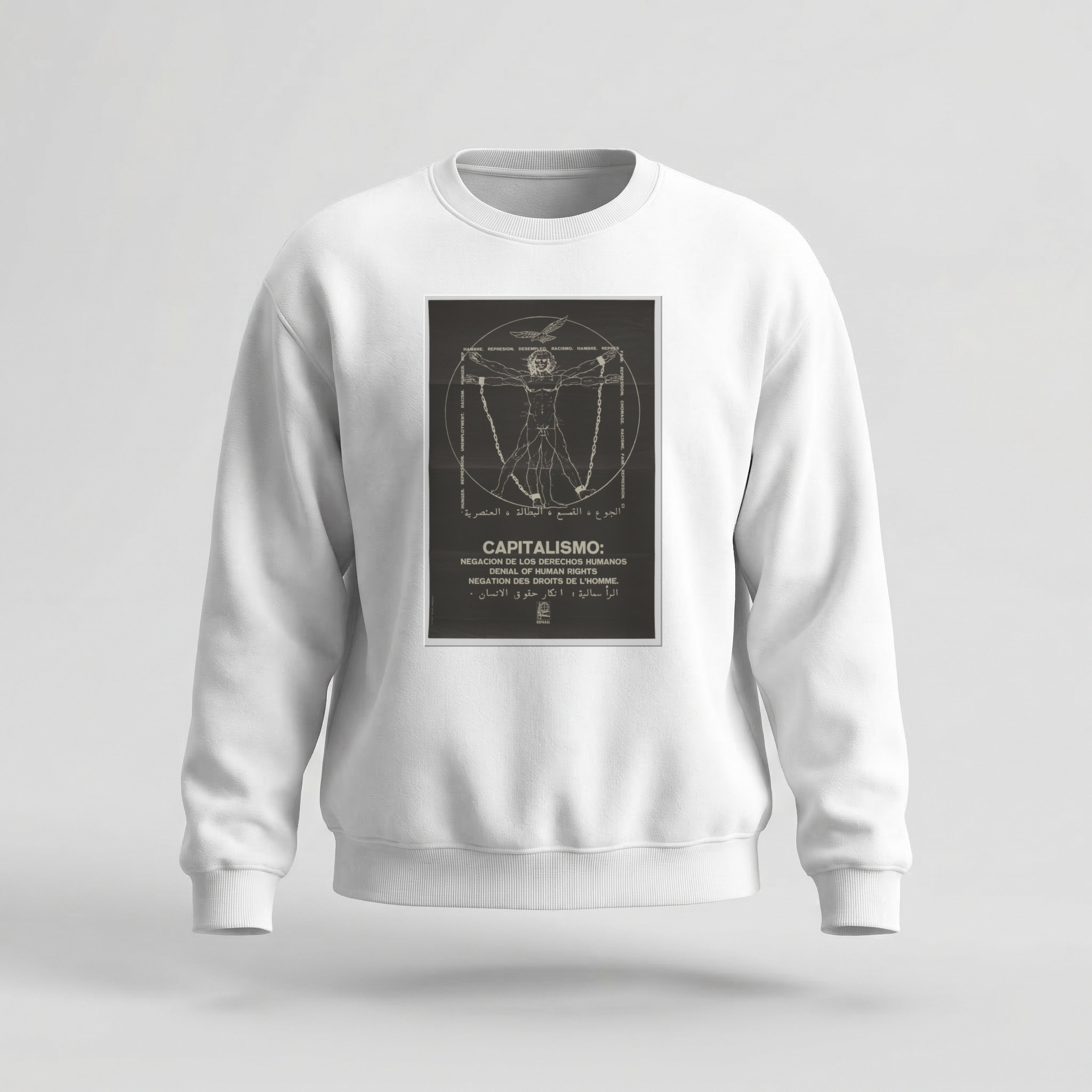 Moletom_careca_branco_que_isso_camarada_-_Capitalismo_negacao_dos_direitos_humanos | Capitalismo: negação dos direitos humanos