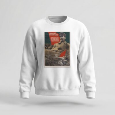 Moletom_careca_branco_que_isso_camarada_-_Coletivizacao_-_Stalin | Coletivização - Stalin