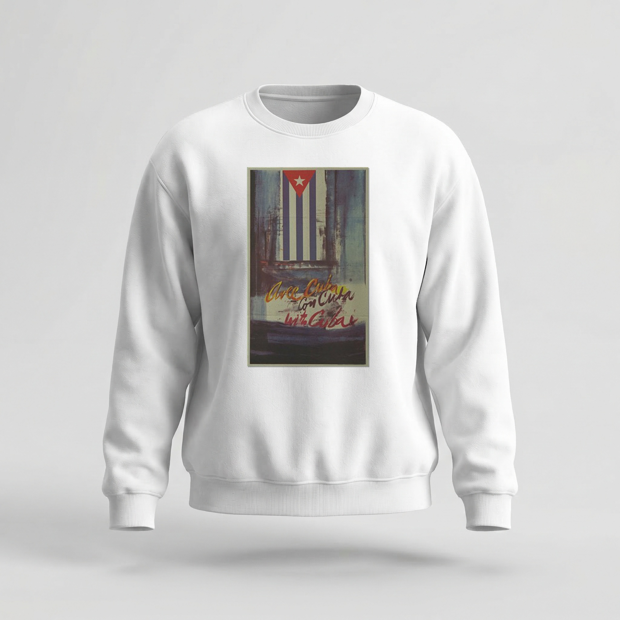 Moletom_careca_branco_que_isso_camarada_-_Com_Cuba_-_Raol_Martinez | Com Cuba - Raúl Martínez