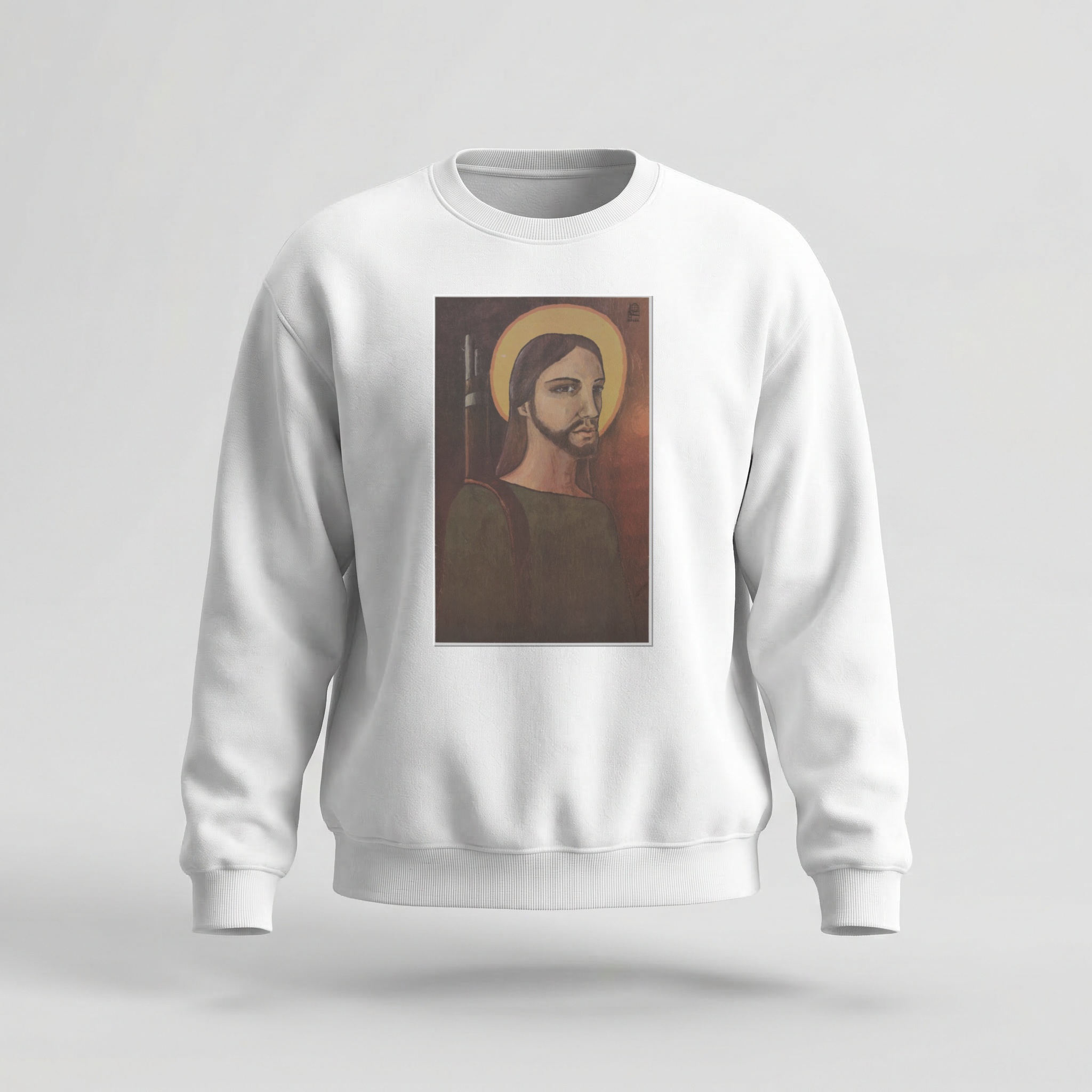Moletom_careca_branco_que_isso_camarada_-_Cristo_revolucionario | Cristo revolucionário