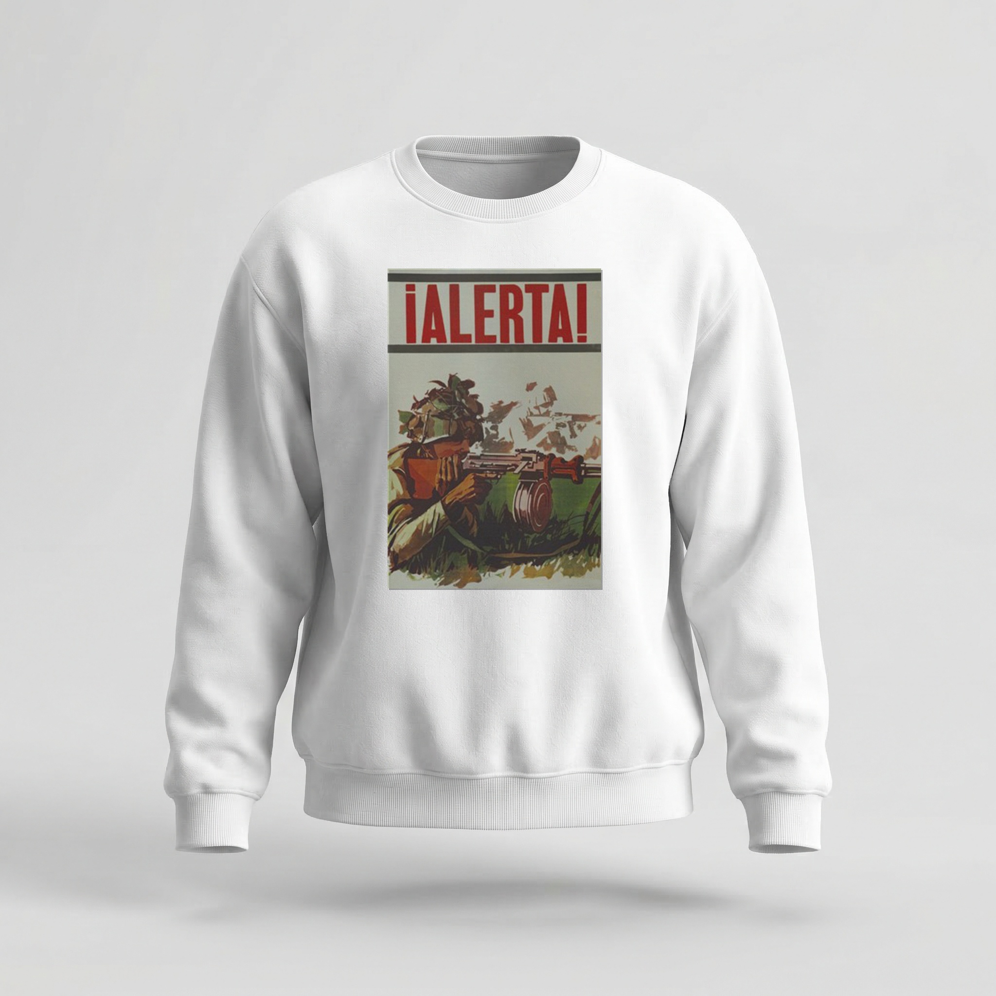 Moletom_careca_branco_que_isso_camarada_-_Esteja_alerta | Esteja alerta