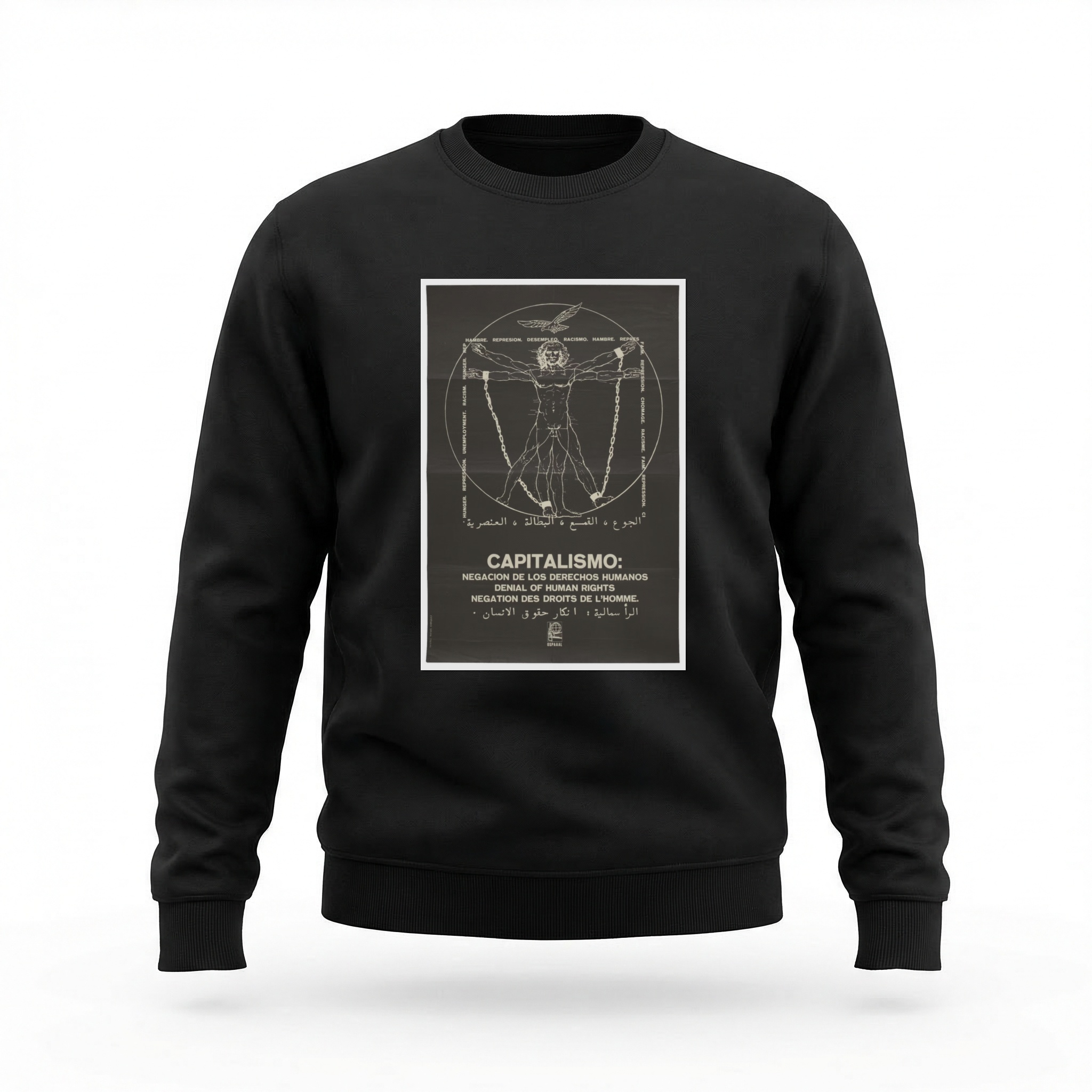 Moletom_careca_preto_que_isso_camarada_-_Capitalismo_negacao_dos_direitos_humanos | Capitalismo: negação dos direitos humanos