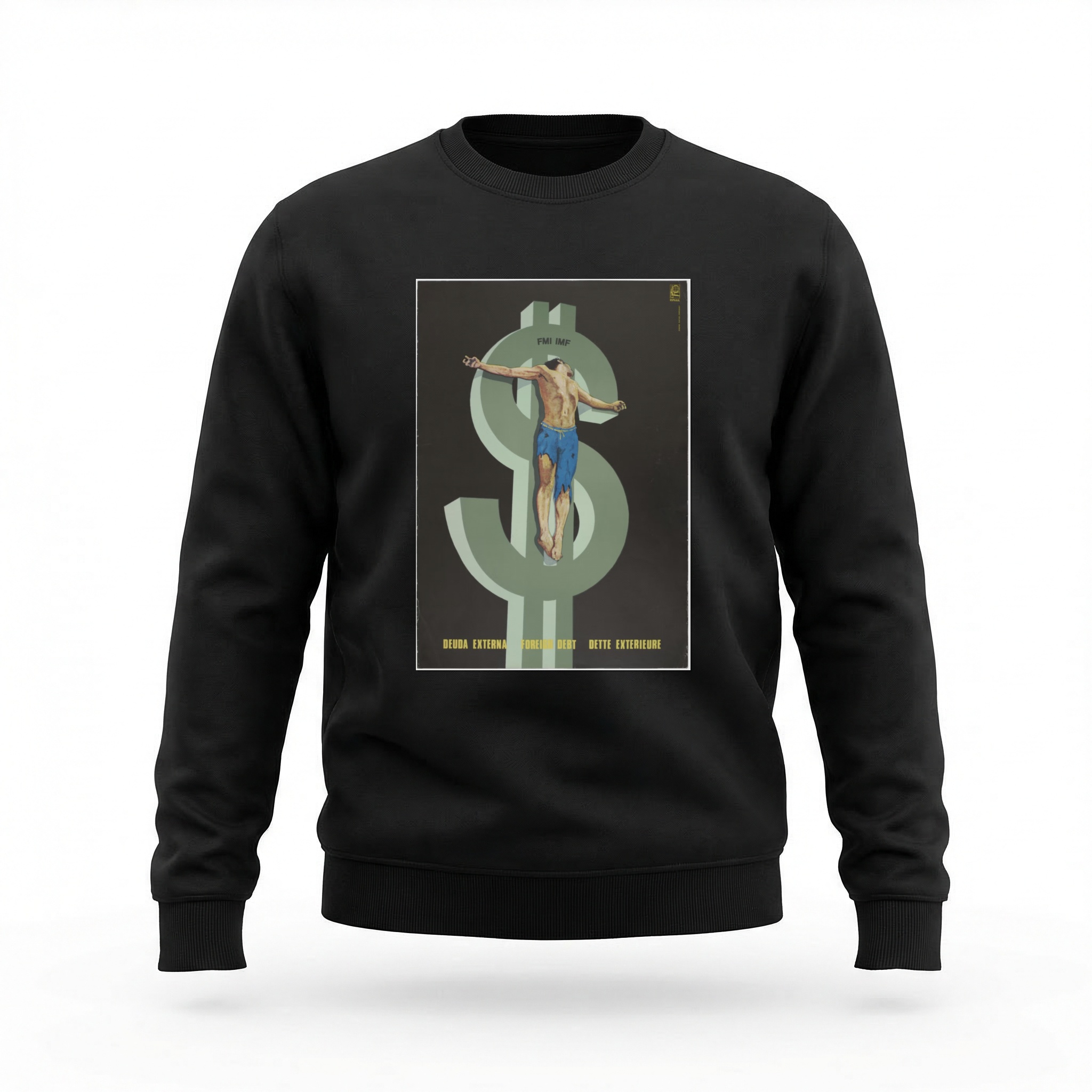 Moletom_careca_preto_que_isso_camarada_-_Divida_externa_crucifica_o_Terceiro_Mundo | Dívida externa crucifica o Terceiro Mundo