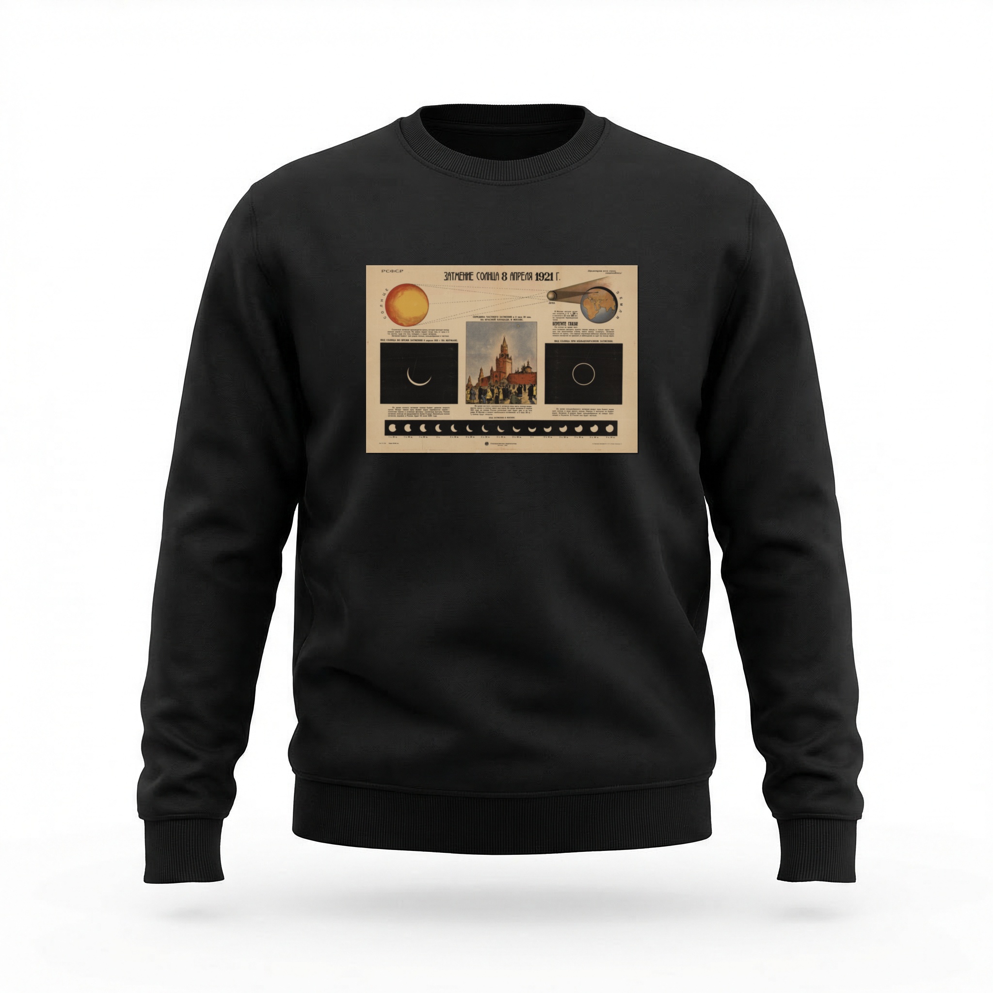 Moletom_careca_preto_que_isso_camarada_-_Eclipse_solar_1921 | Eclipse solar 1921
