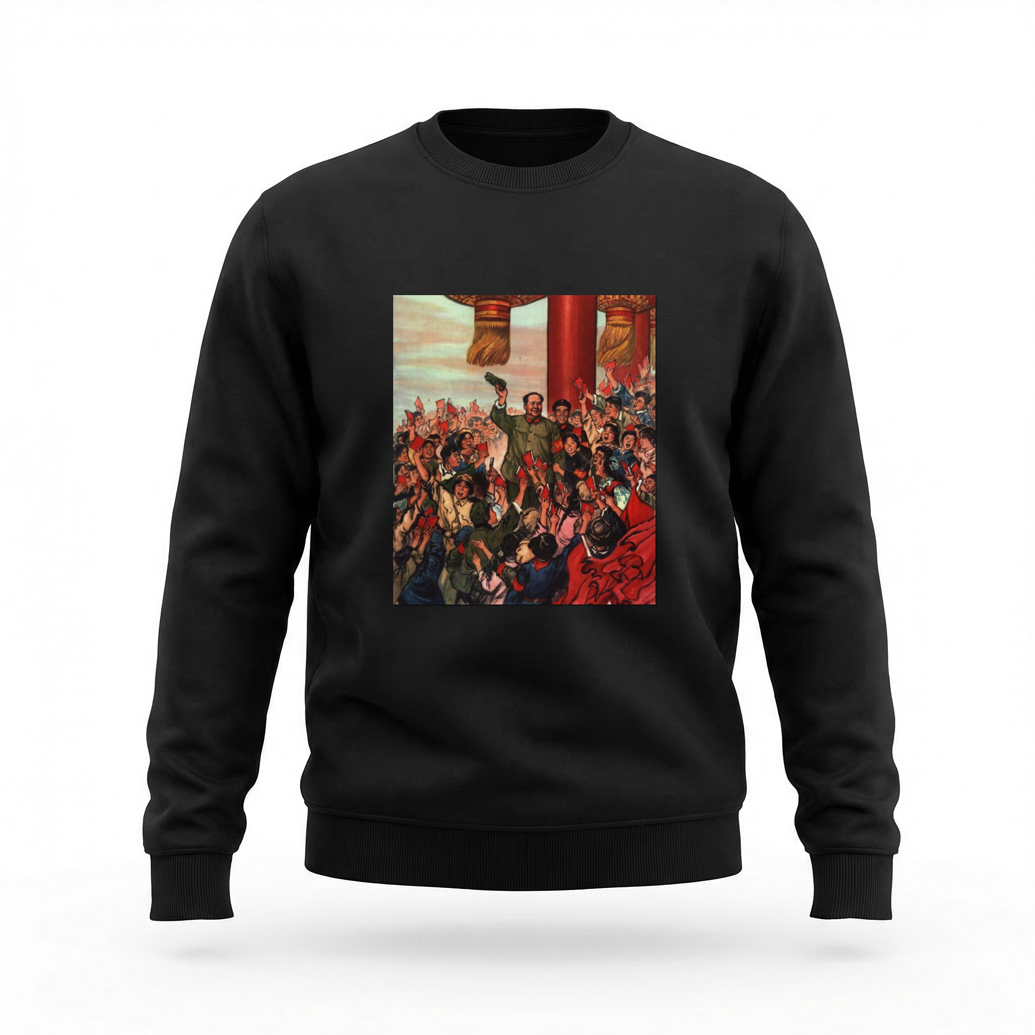 Moletom_careca_preto_que_isso_camarada_-_O_sol_mais_vermelho_em_nosso_coracao | O sol mais vermelho em nosso coração