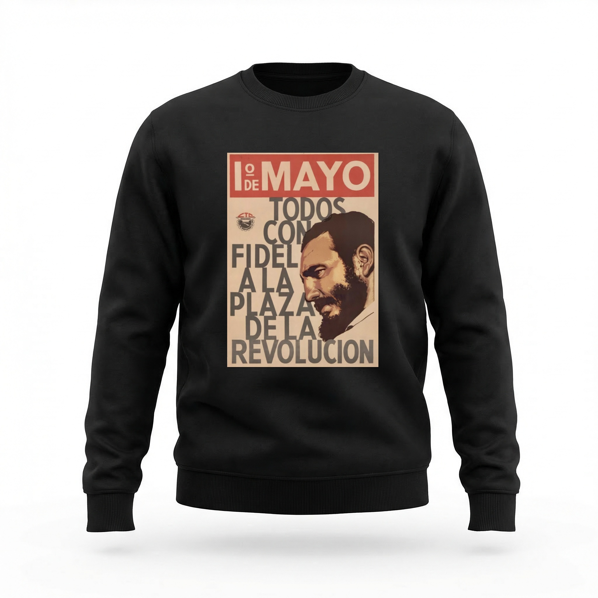 Moletom_careca_preto_que_isso_camarada_-_Todos_com_Fidel_na_Praca_da_Revolucao | Todos com Fidel na Praça da Revolução
