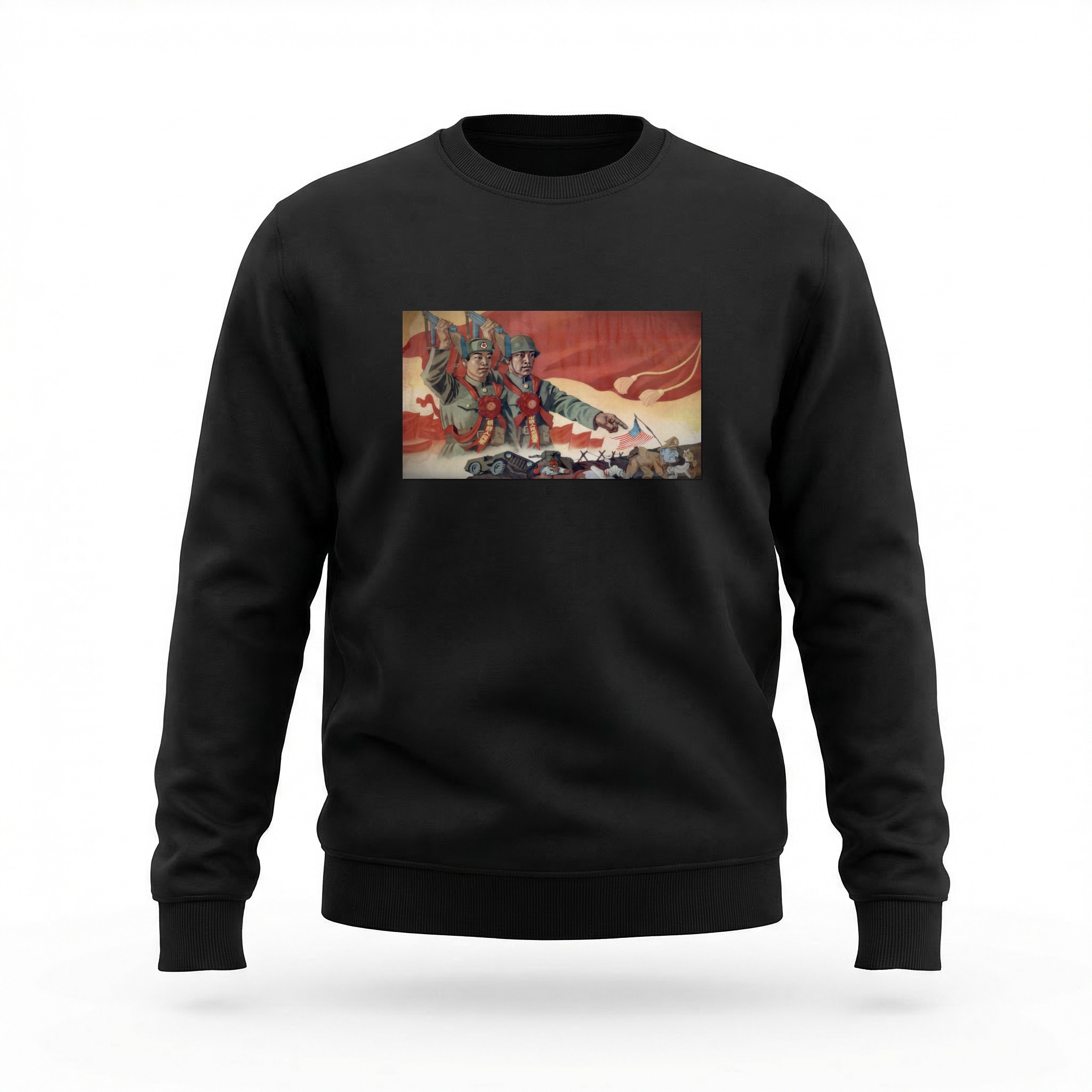 Moletom_careca_preto_que_isso_camarada_-_Viva_a_vitoria_do_exercito_popular_coreano | Viva a vitória do exército popular coreano