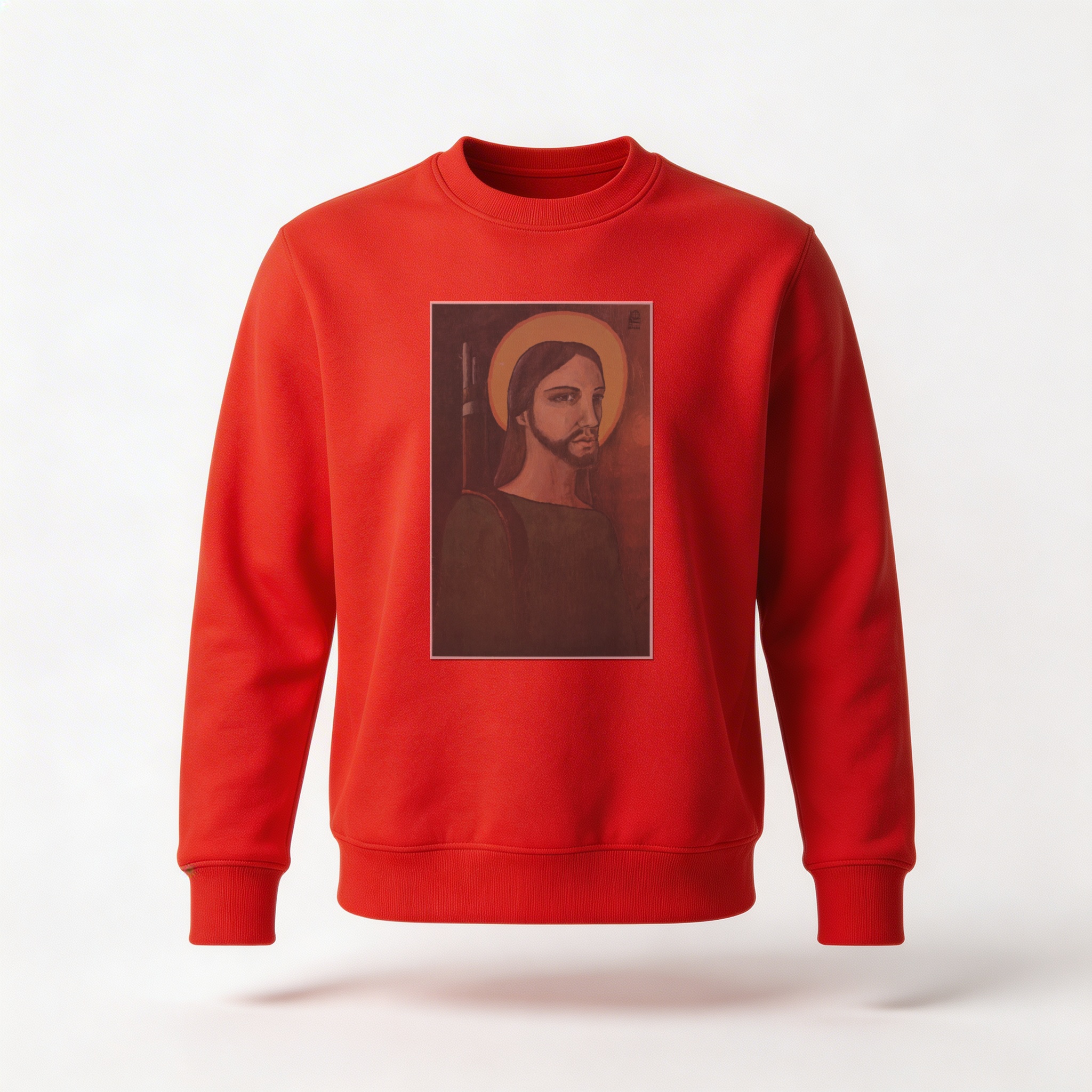Moletom_careca_vermelho_que_isso_camarada_-_Cristo_revolucionario | Cristo revolucionário