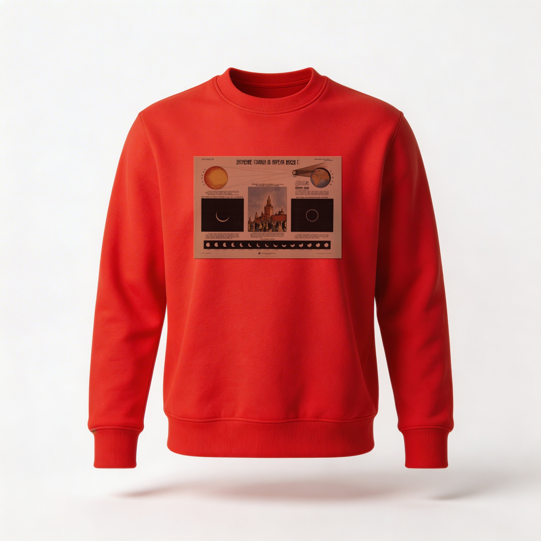 Moletom_careca_vermelho_que_isso_camarada_-_Eclipse_solar_1921 | Eclipse solar 1921