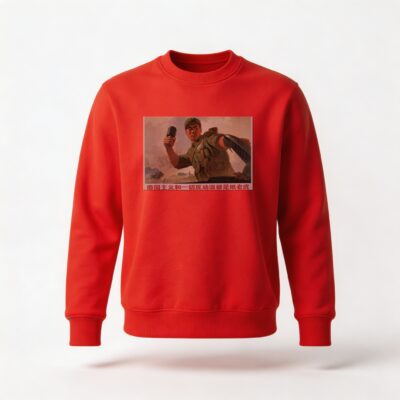 Moletom_careca_vermelho_que_isso_camarada_-_Imperialismo_e_um_tigre_de_papel | Imperialismo é um tigre de papel