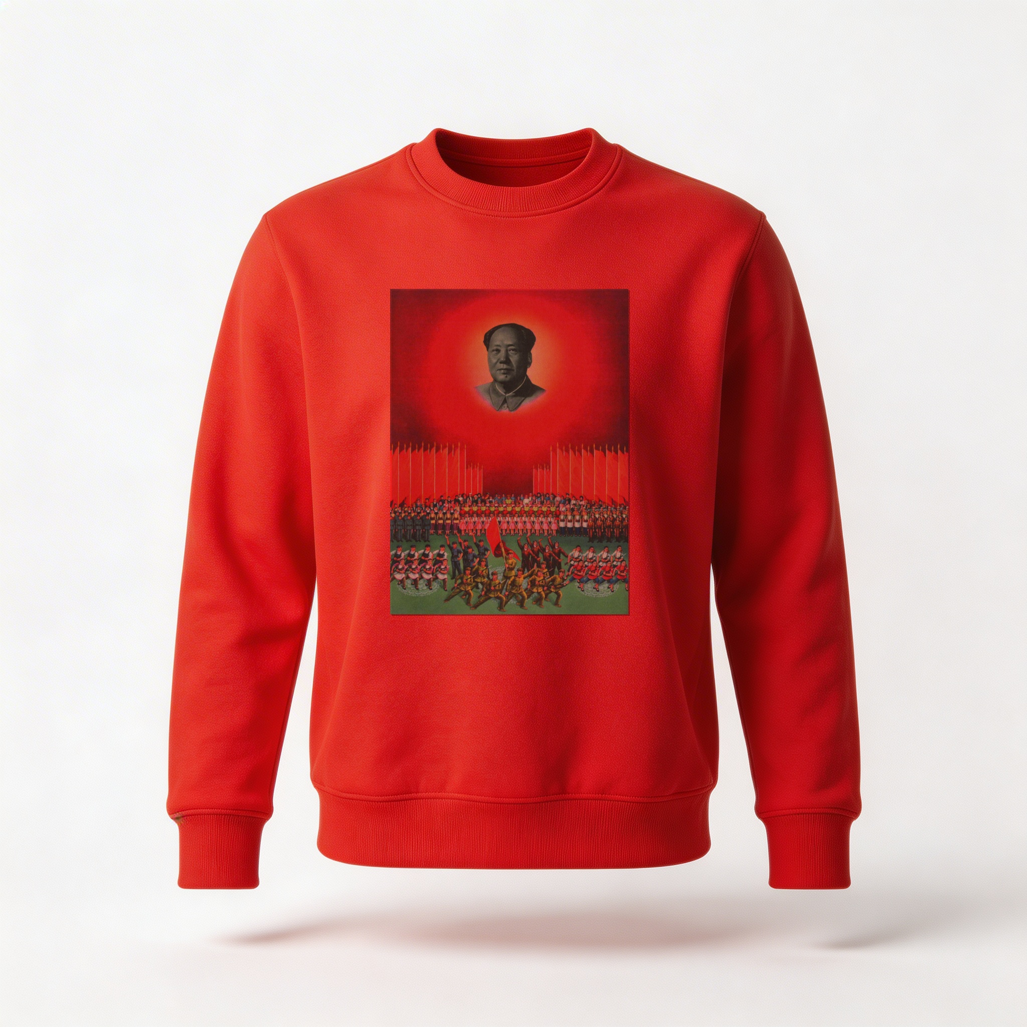 Moletom_careca_vermelho_que_isso_camarada_-_O_Oriente_e_vermelho | O Oriente é vermelho