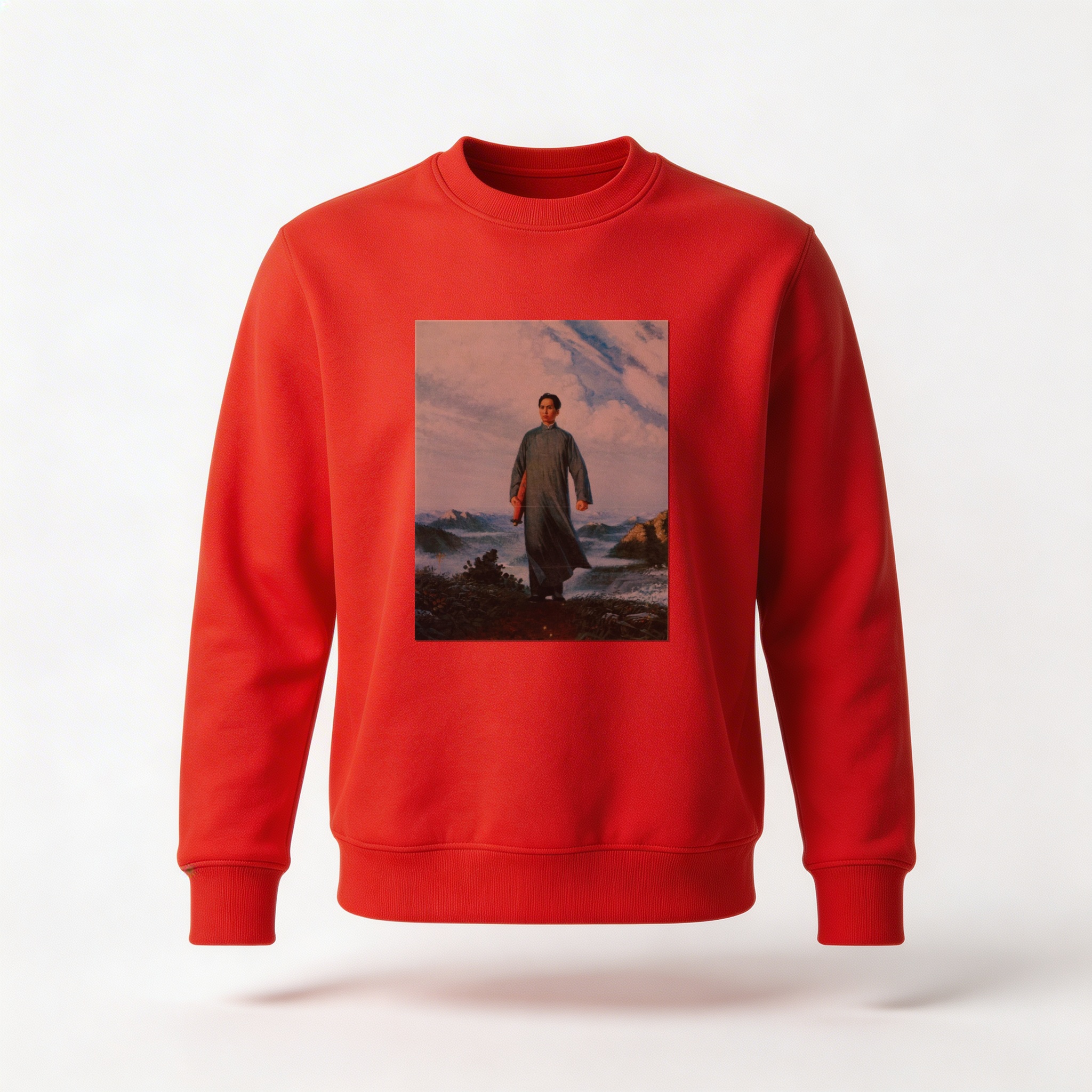 Moletom_careca_vermelho_que_isso_camarada_-_Presidente_Mao_vai_a_Anyuan | Presidente Mao vai a Anyuan