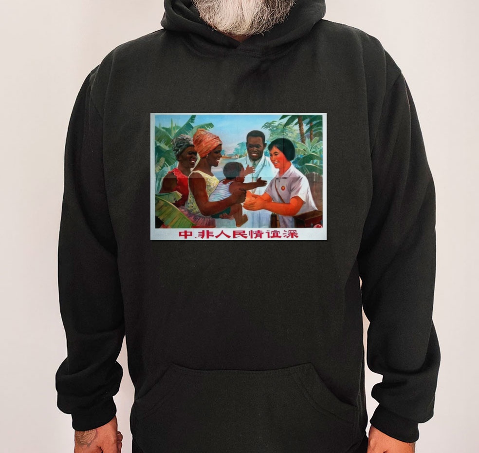 Moletom_preto_que_isso_camarada_-_Amizade_entre_os_povos_da_China_e_da_Africa_e_profunda | Amizade entre os povos da China e da África é profunda