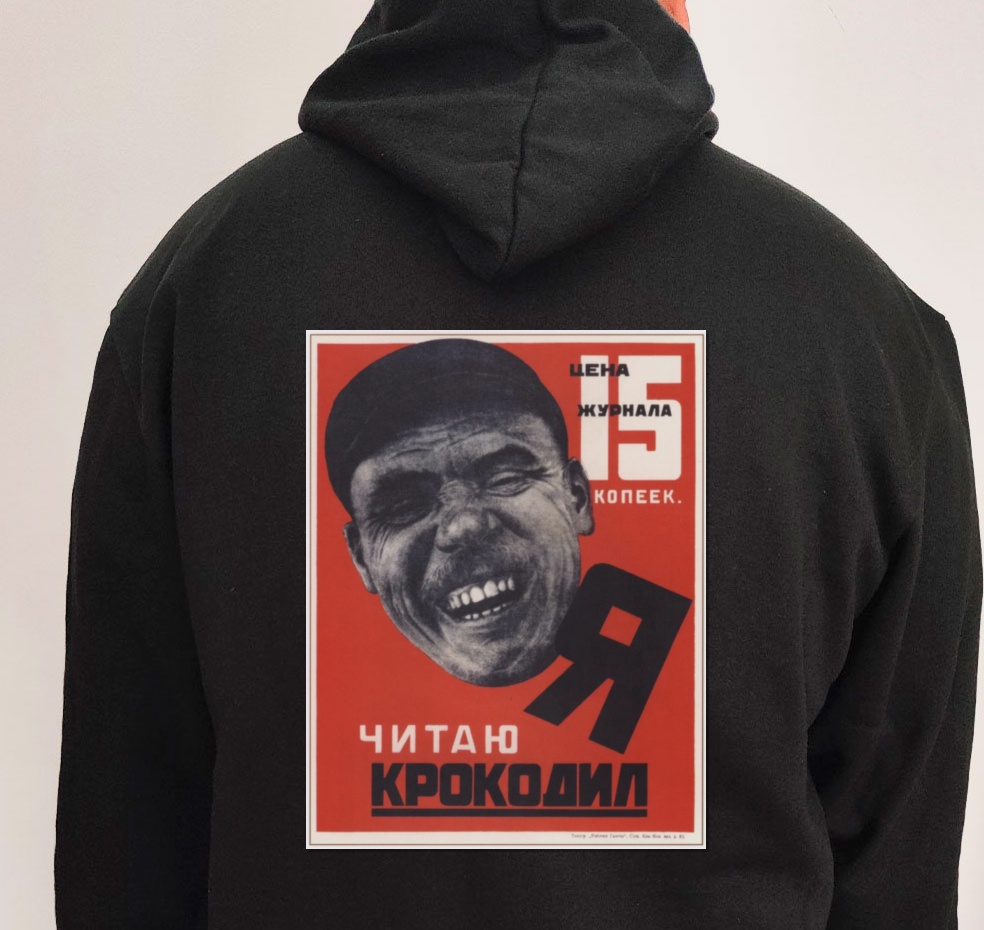 Moletom_preto_que_isso_camarada_-_Eu_leio_Krokodil | Eu leio Krokodil