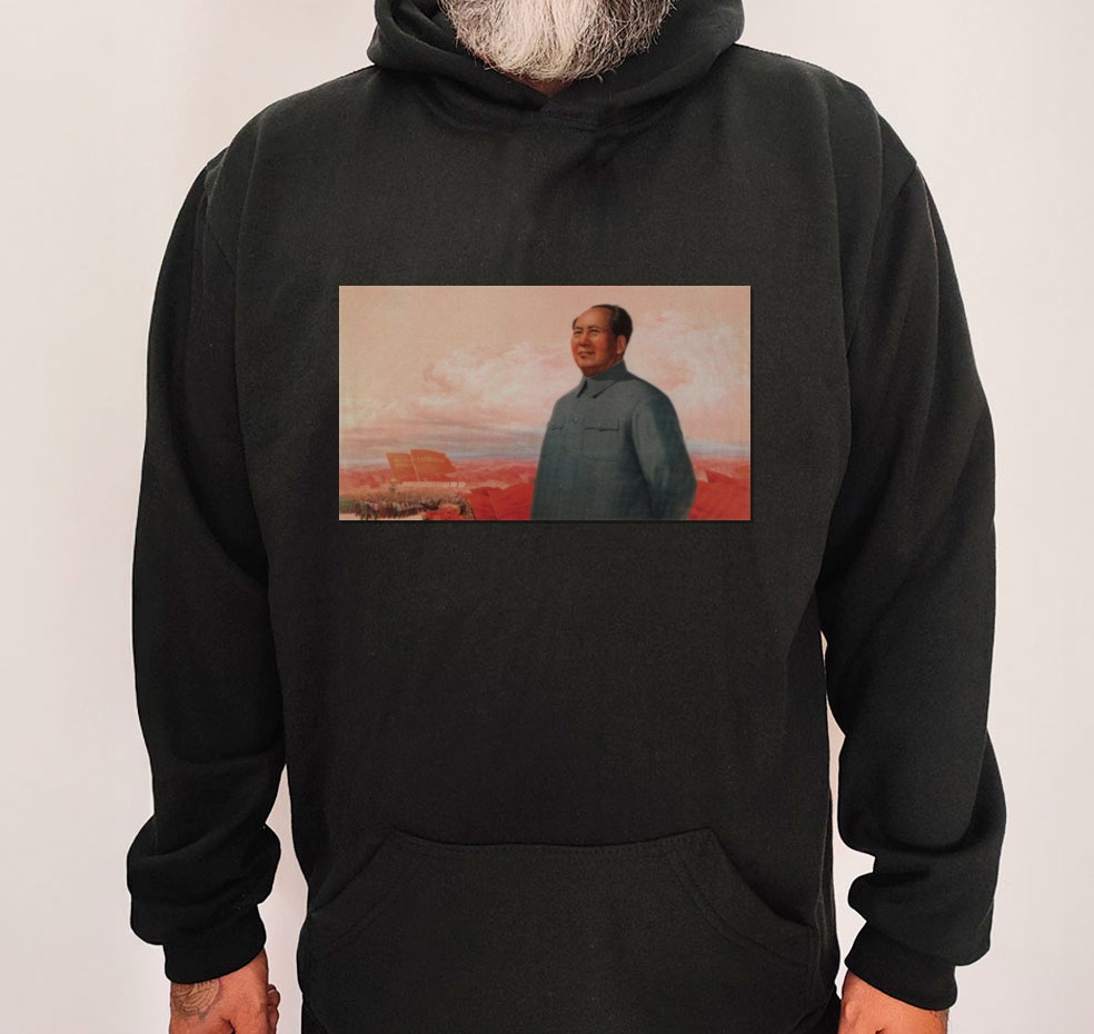 Moletom_preto_que_isso_camarada_-_Siga_de_perto_o_grande_lider_Mao_e_avance_com_coragem | Siga de perto o grande líder Mao e avance com coragem