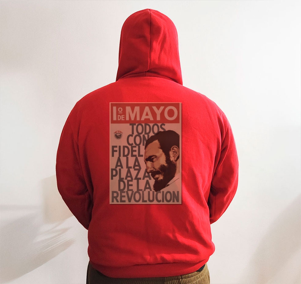 Moletom_vermelho_que_isso_camarada_-_Todos_com_Fidel_na_Praca_da_Revolucao | Todos com Fidel na Praça da Revolução