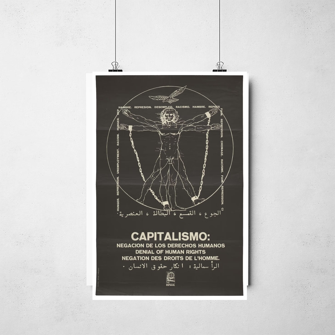 Poster_que_isso_camarada_-_Capitalismo_negacao_dos_direitos_humanos | Capitalismo: negação dos direitos humanos