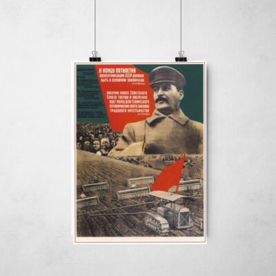Poster_que_isso_camarada_-_Coletivizacao_-_Stalin | Coletivização - Stalin
