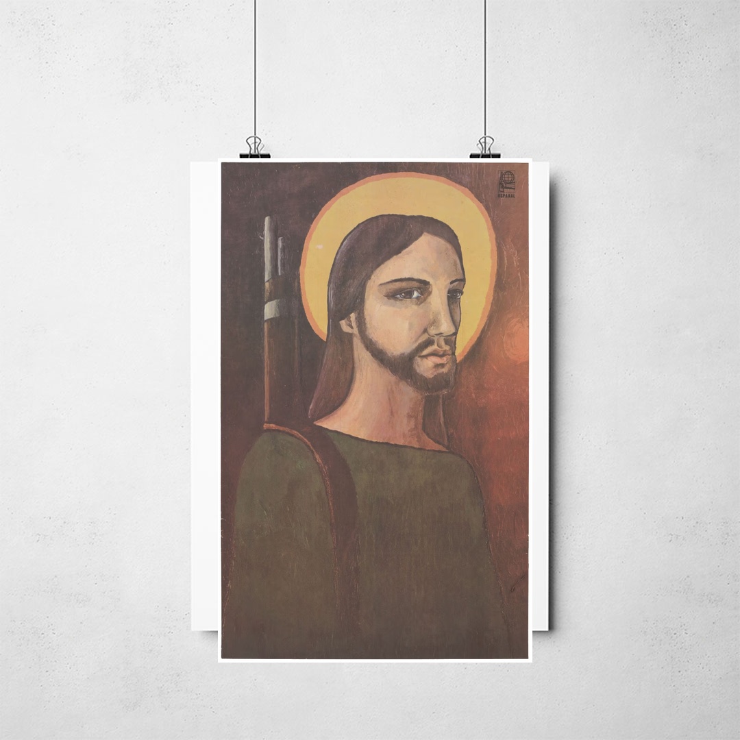 Poster_que_isso_camarada_-_Cristo_revolucionario | Cristo revolucionário