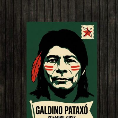 Adesivo_que_isso_camarada_-_Galdino_Pataxo | Galdino Pataxo