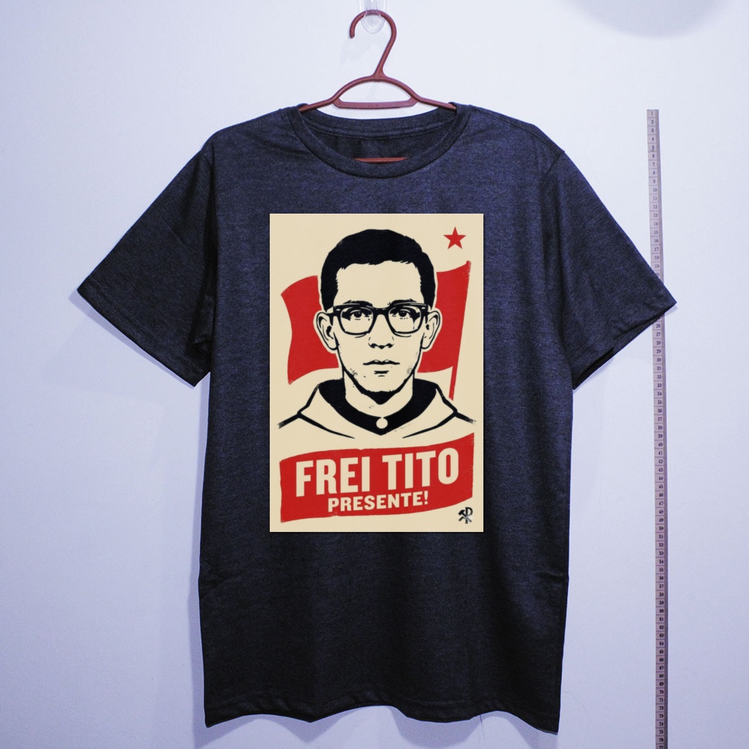 Camiseta_algodao_chumbo_que_isso_camarada_-_Frei_Tito | Frei Tito