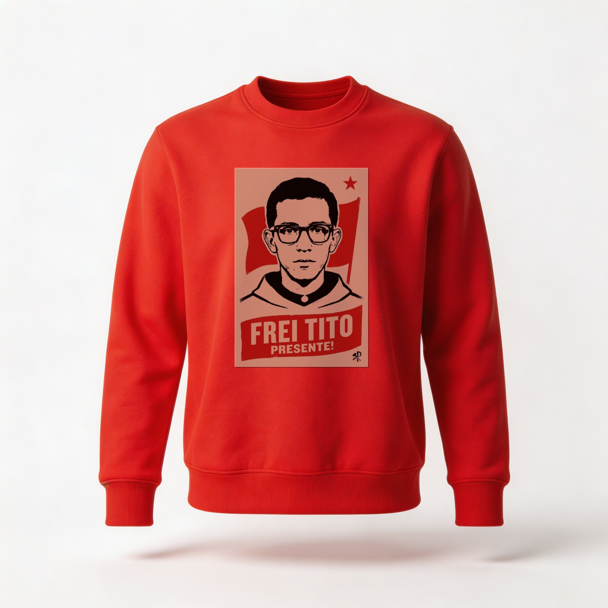 Moletom_careca_vermelho_que_isso_camarada_-_Frei_Tito | Frei Tito