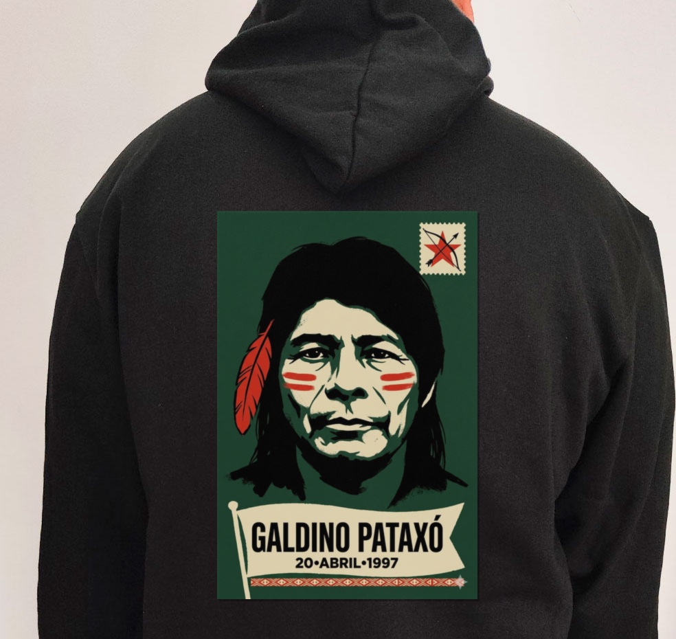 Moletom_preto_que_isso_camarada_-_Galdino_Pataxo | Galdino Pataxo