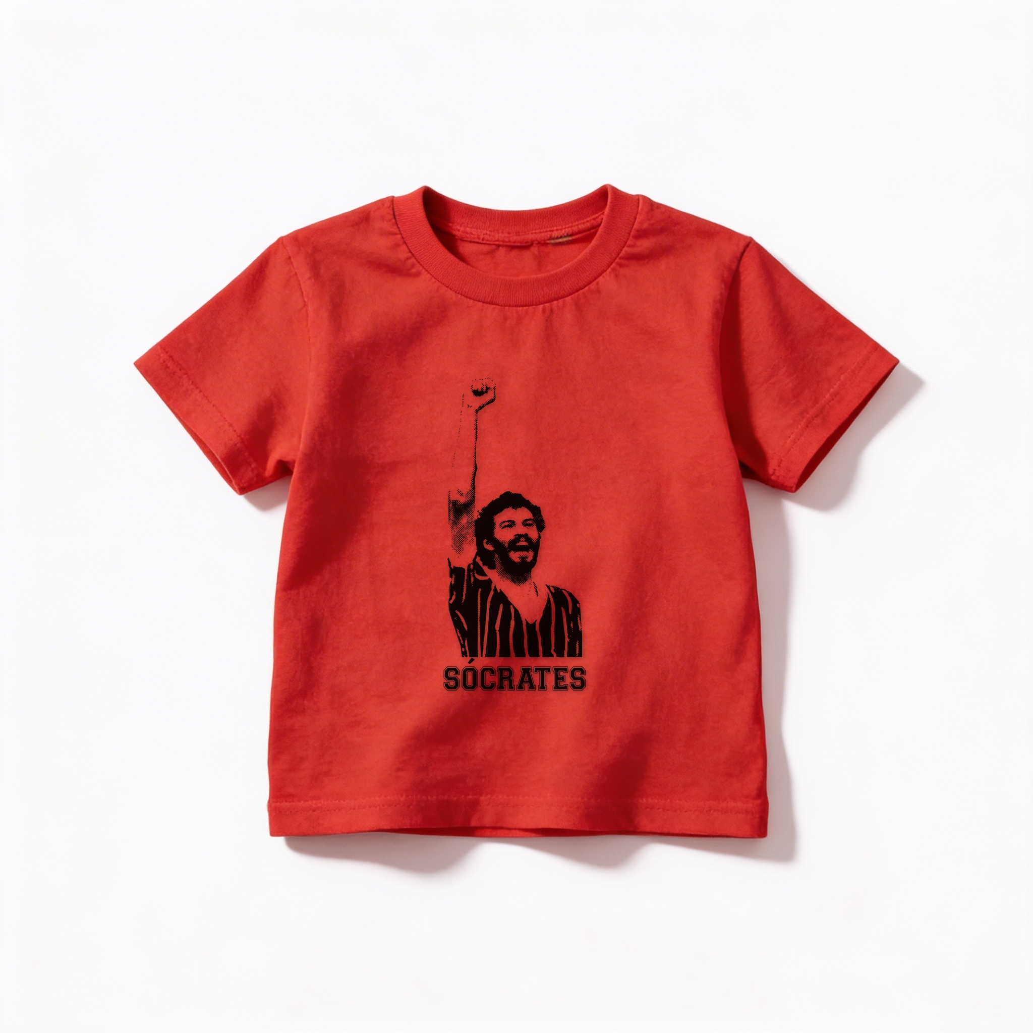 Camiseta_infantil_vermelho_que_isso_camarada_-_Socrates_fundo_trans | Socrates fundo trans