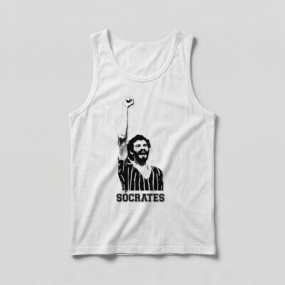 Camiseta_regata_branco_que_isso_camarada_-_Socrates_fundo_trans | Socrates fundo trans
