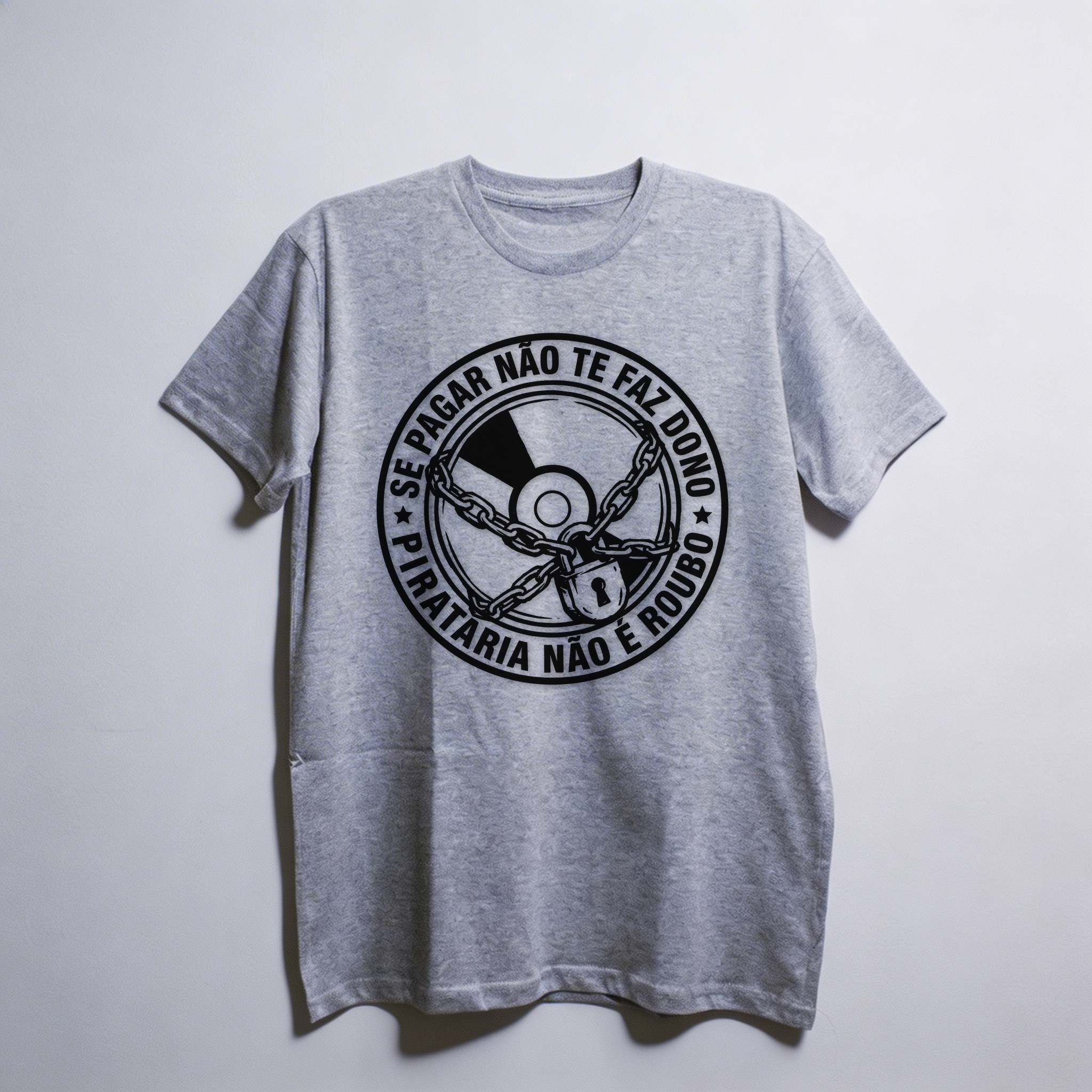 Camiseta_oversized_cinza_claro_que_isso_camarada_-_Se_pagar_nao_te_faz_dono_pirataria_nao_e_roubo | camiseta_oversized