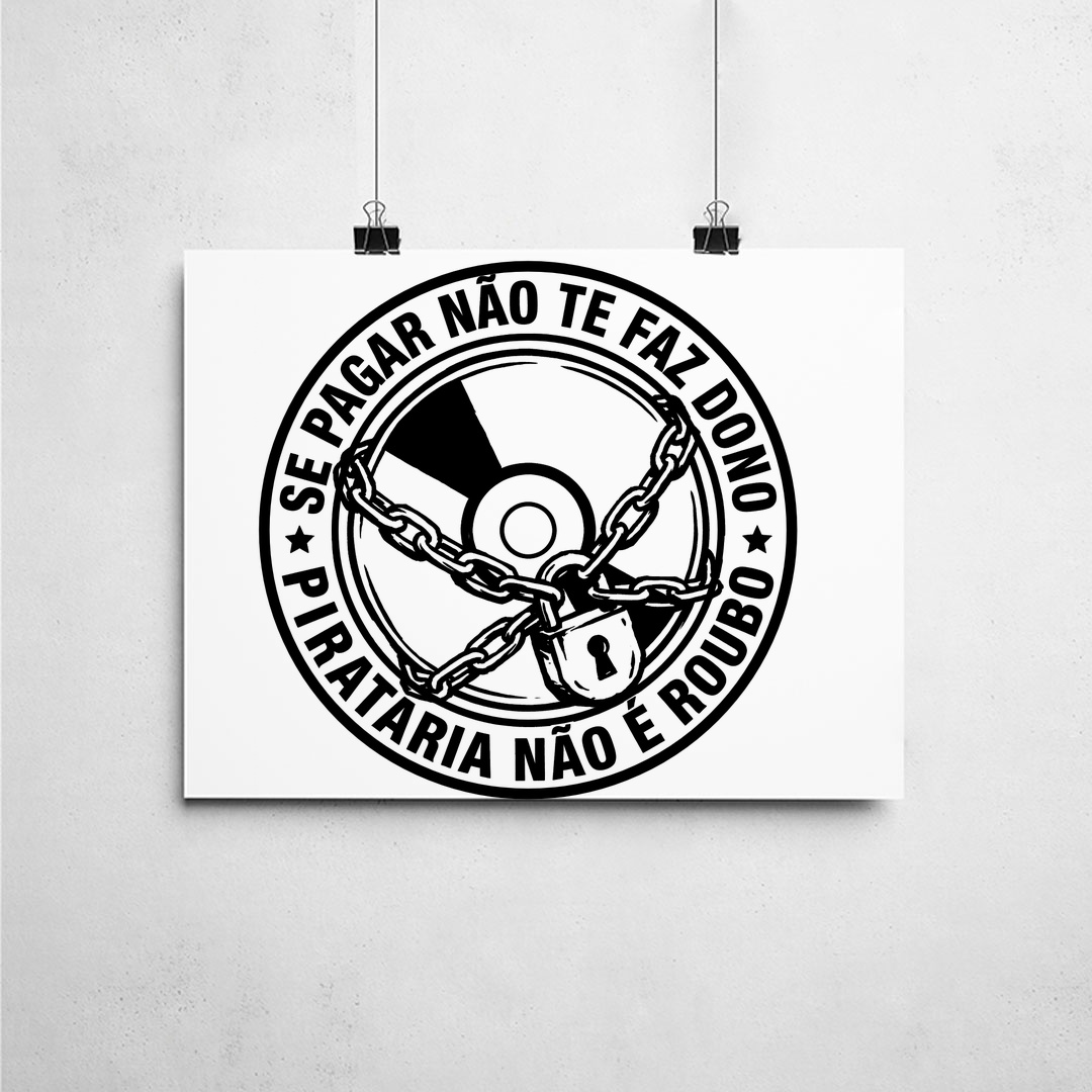Poster_que_isso_camarada_-_Se_pagar_nao_te_faz_dono_pirataria_nao_e_roubo | Se pagar não te faz dono, pirataria não é roubo.