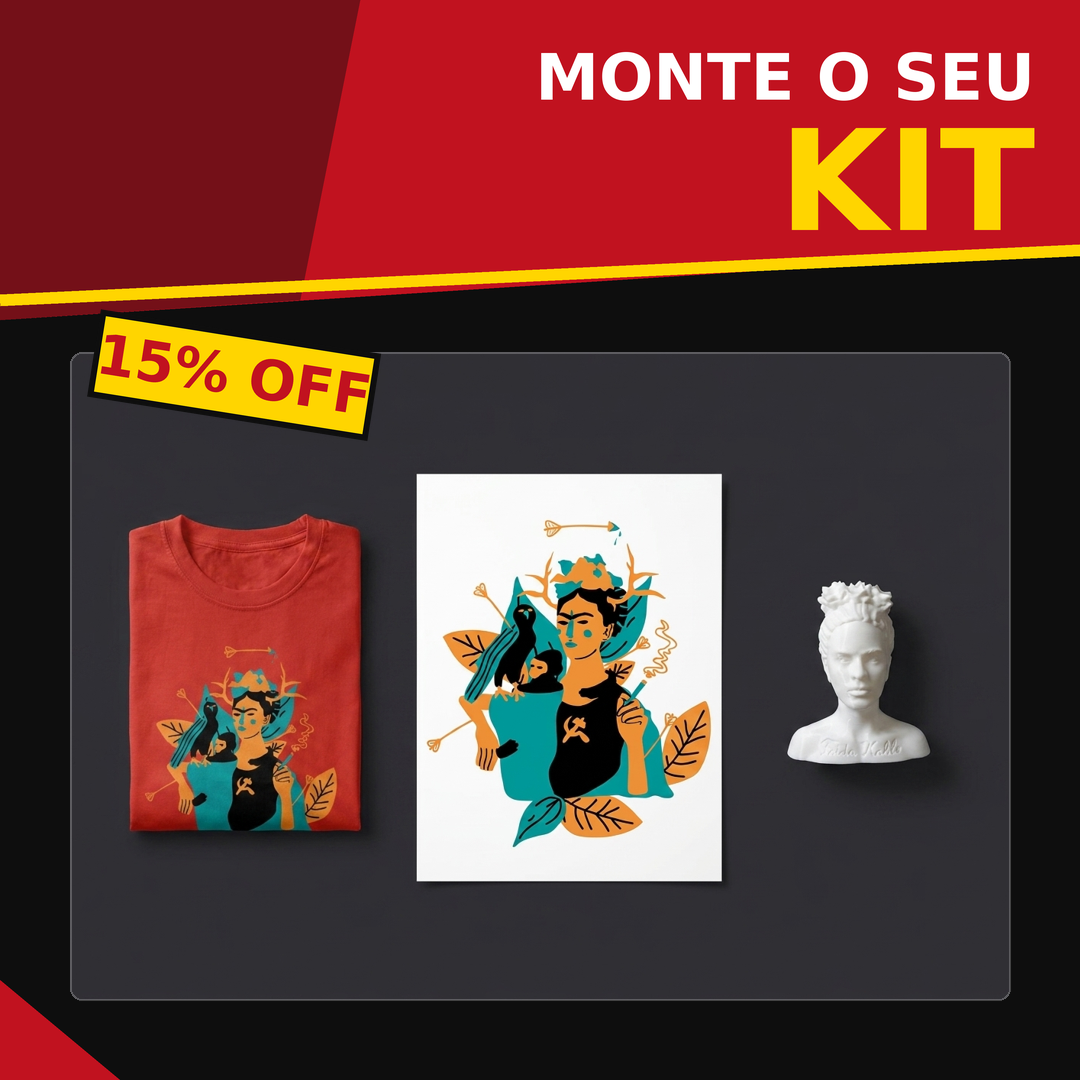 Kit Frida Kahlo — Monte o seu