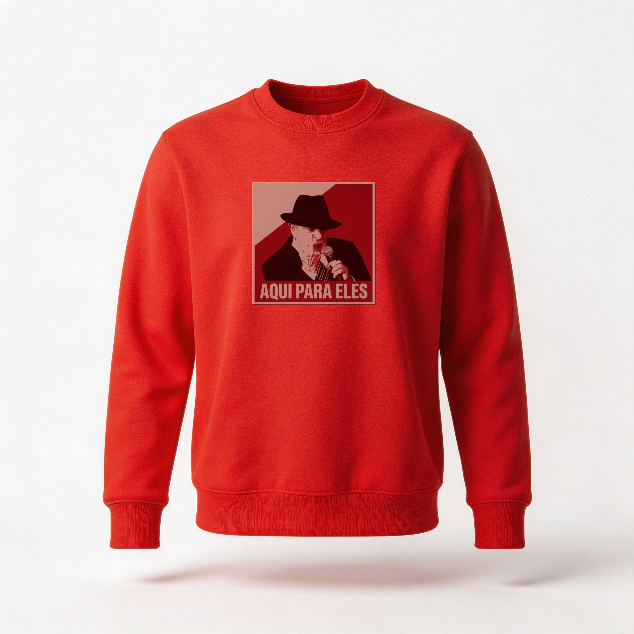Moletom_careca_vermelho_que_isso_camarada_-_Aqui_para_eles | Aqui para eles