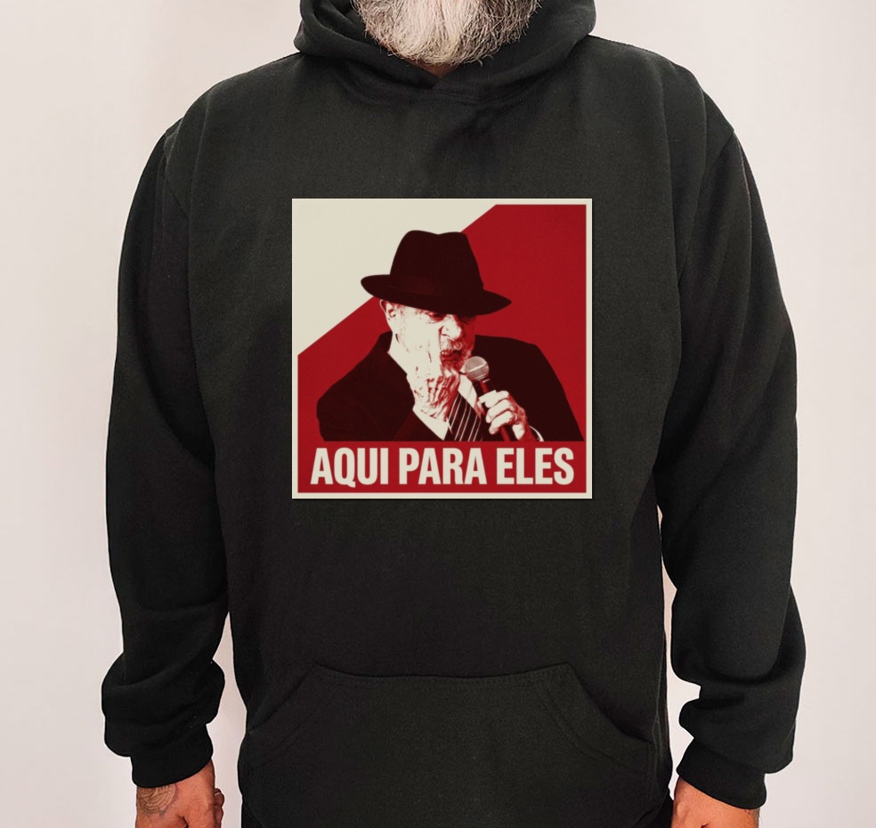 Moletom_preto_que_isso_camarada_-_Lula_-_Aqui_para_eles | Lula - Aqui para eles