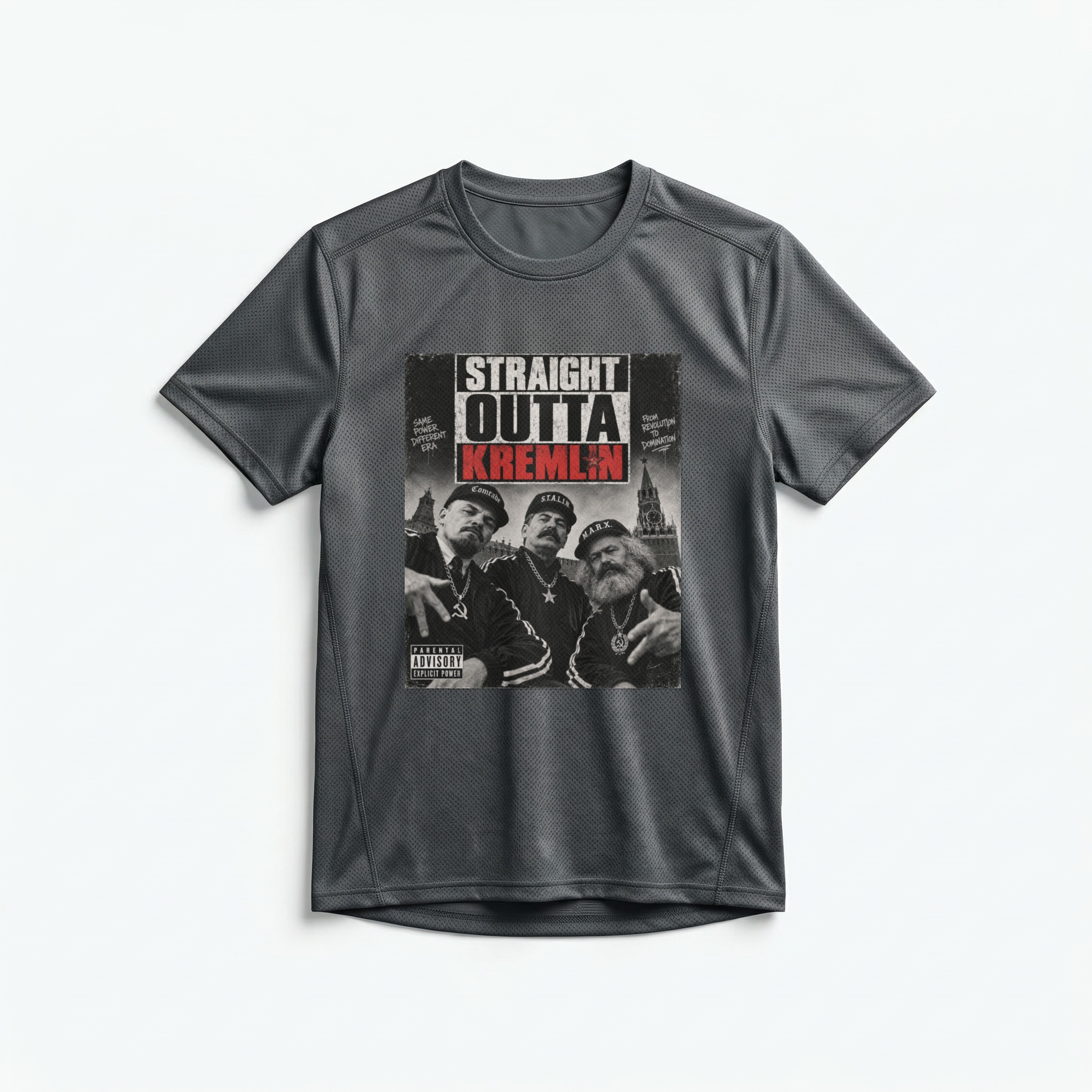 Camiseta_dry_fit_chumbo_que_isso_camarada_-_Straight_outta_kremlin | Straight outta kremlin
