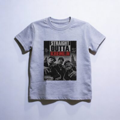 Camiseta_infantil_cinza_claro_que_isso_camarada_-_Straight_outta_kremlin | Straight outta kremlin
