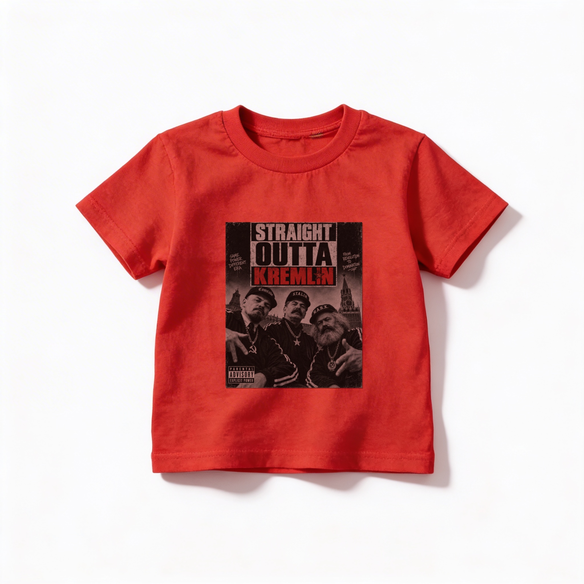 Camiseta_infantil_vermelho_que_isso_camarada_-_Straight_outta_kremlin | Straight outta kremlin